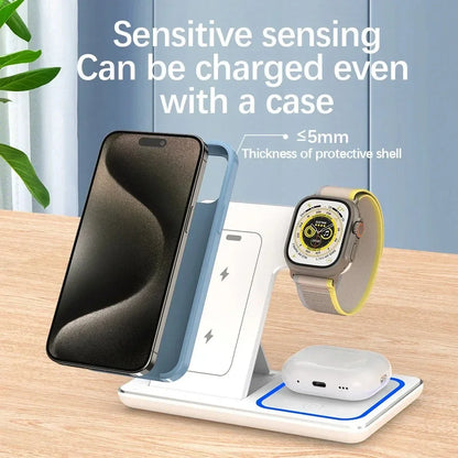 3-in-1 30W Wireless Charging Stand