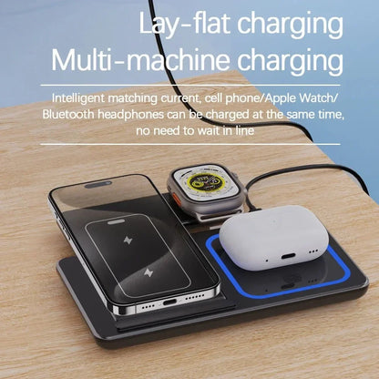 3-in-1 30W Wireless Charging Stand