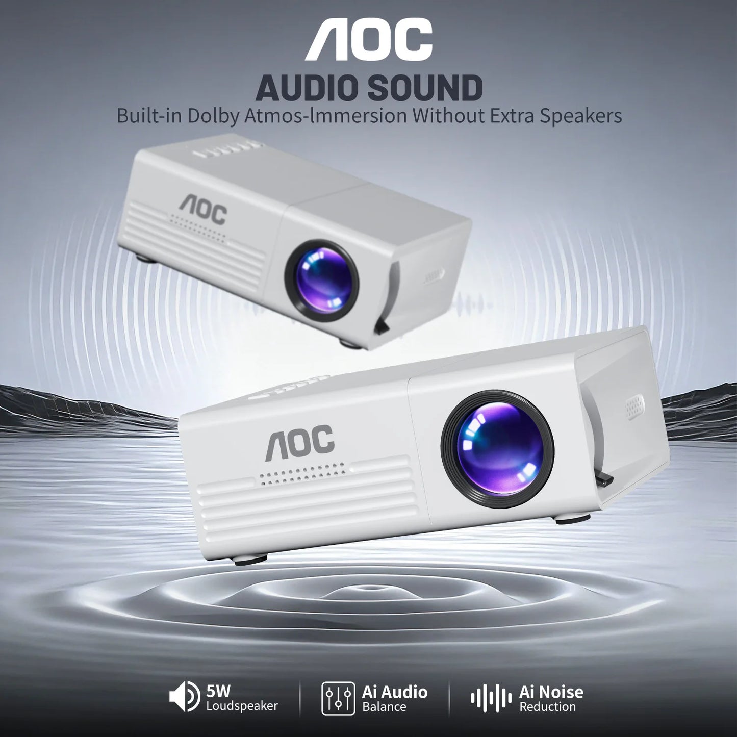 Mini 800 Lumens HD Projector