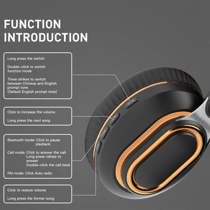 M5 Wireless HiFi Gaming Headset