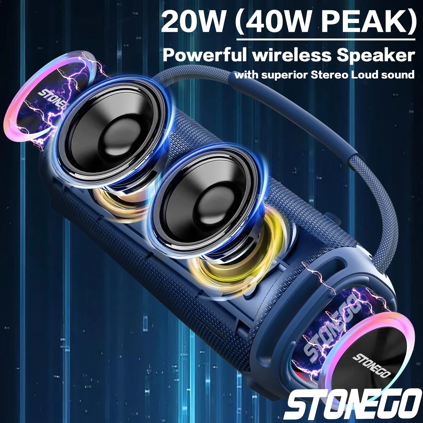 IPX6 Waterproof Bluetooth Speaker