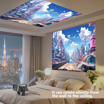 Mini 4K Portable WiFi Projector