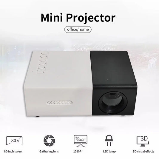 YG300 Portable 1080P Mini Projector