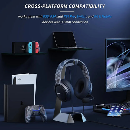 Wired Gamer Headset with Mics