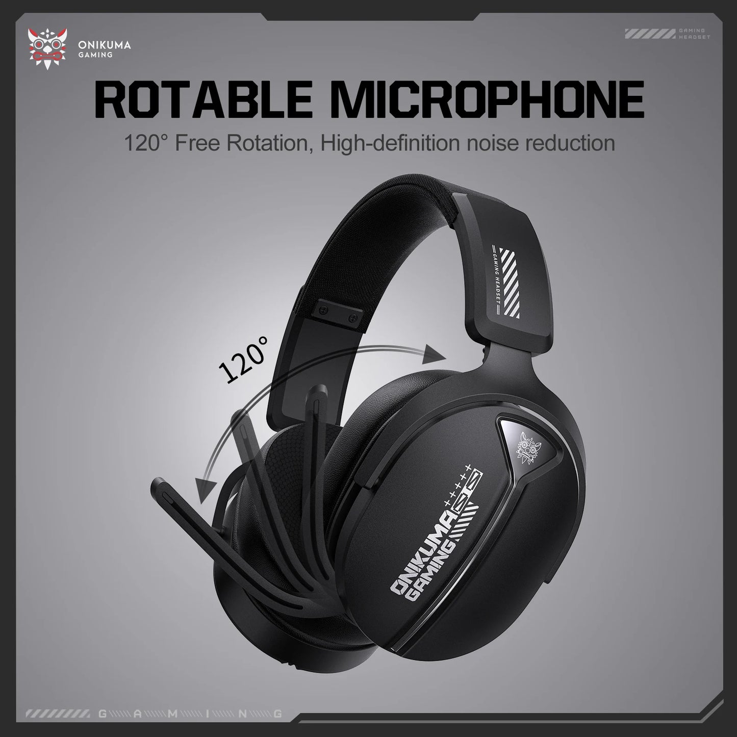 RGB Gaming Headset with Mic