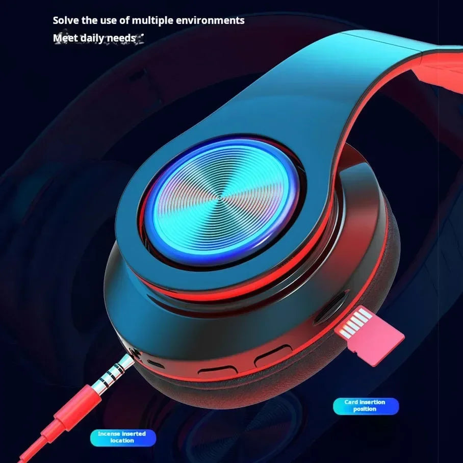 Wireless Surround Sound Gaming Headset