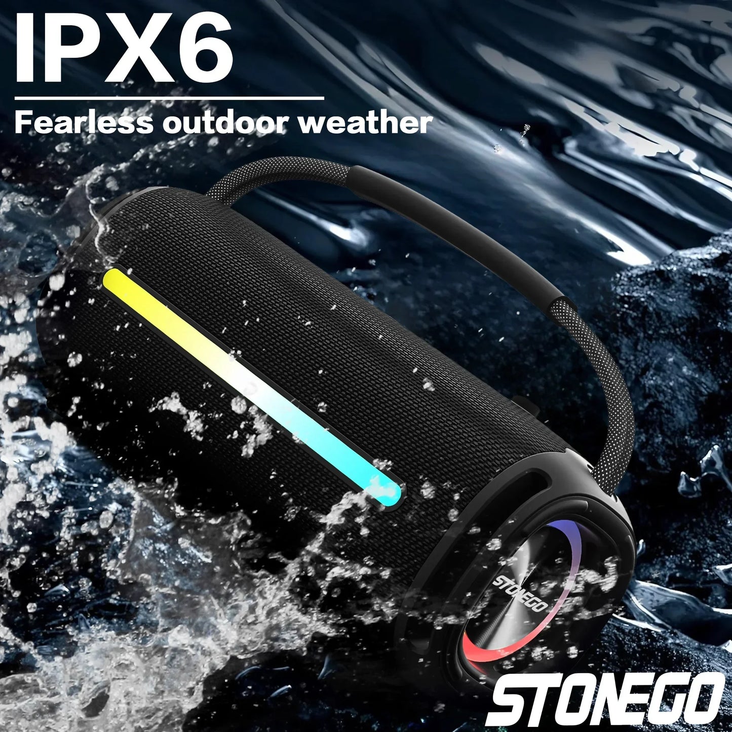 IPX6 Waterproof Bluetooth Speaker