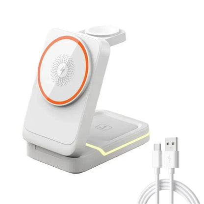 3-in-1 30W Magnetic Wireless Charging Station
