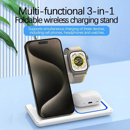 3-in-1 30W Wireless Charging Stand