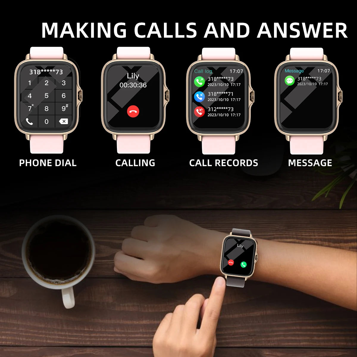 Sports Fitness Smart Watch