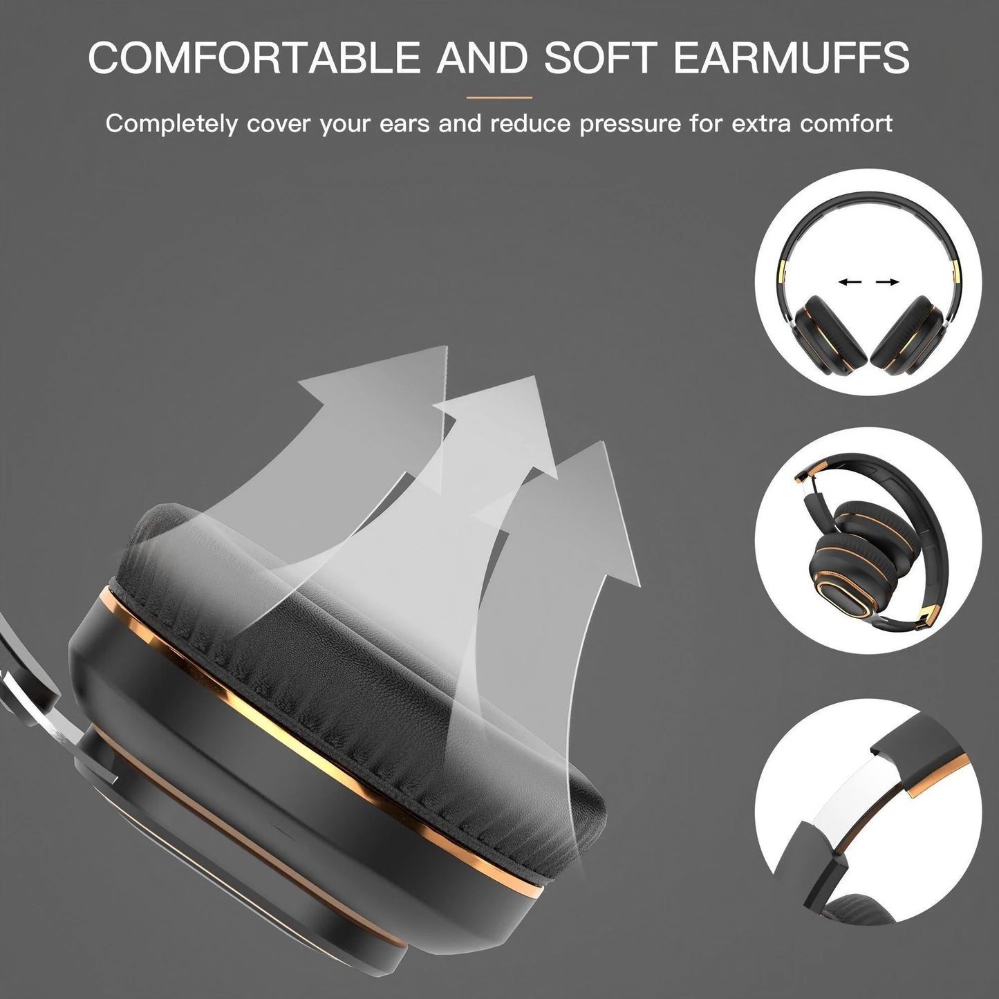 M5 Wireless HiFi Gaming Headset