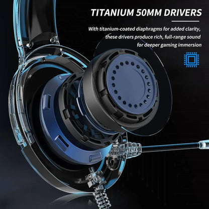Wired Gamer Headset with Mics