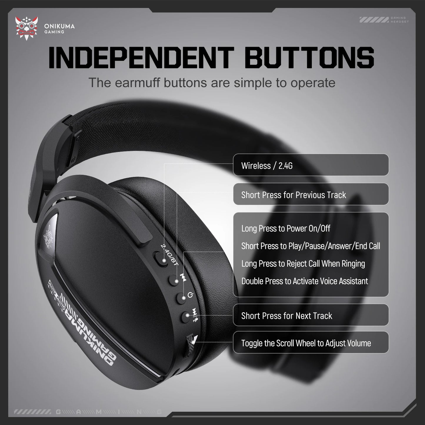 RGB Gaming Headset with Mic