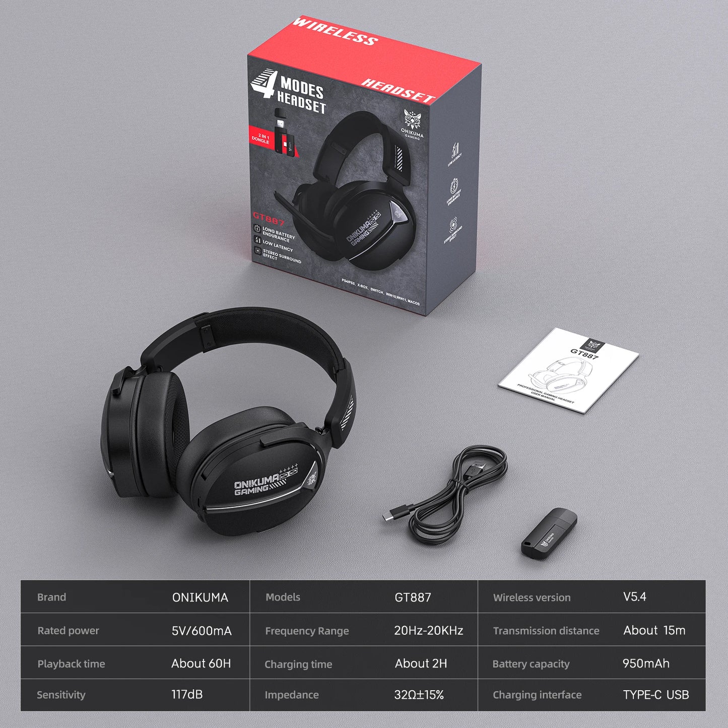 RGB Gaming Headset with Mic