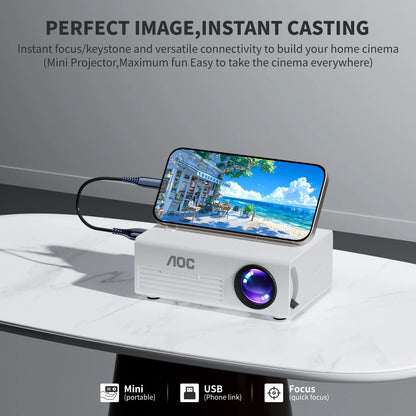 Mini 800 Lumens HD Projector