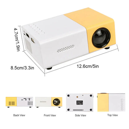 YG300 Portable 1080P Mini Projector