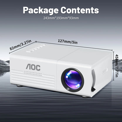 Mini 800 Lumens HD Projector